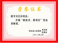 榮譽資質